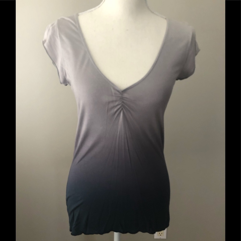 Om Girl Ombré Cap Sleeve T-shirt